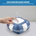 thumbnail image 2 of Pinnacle Insulated Leakproof Lunch Box 16 oz – Thermal Food Container for Kids & Adults, Navy, 2 of 9