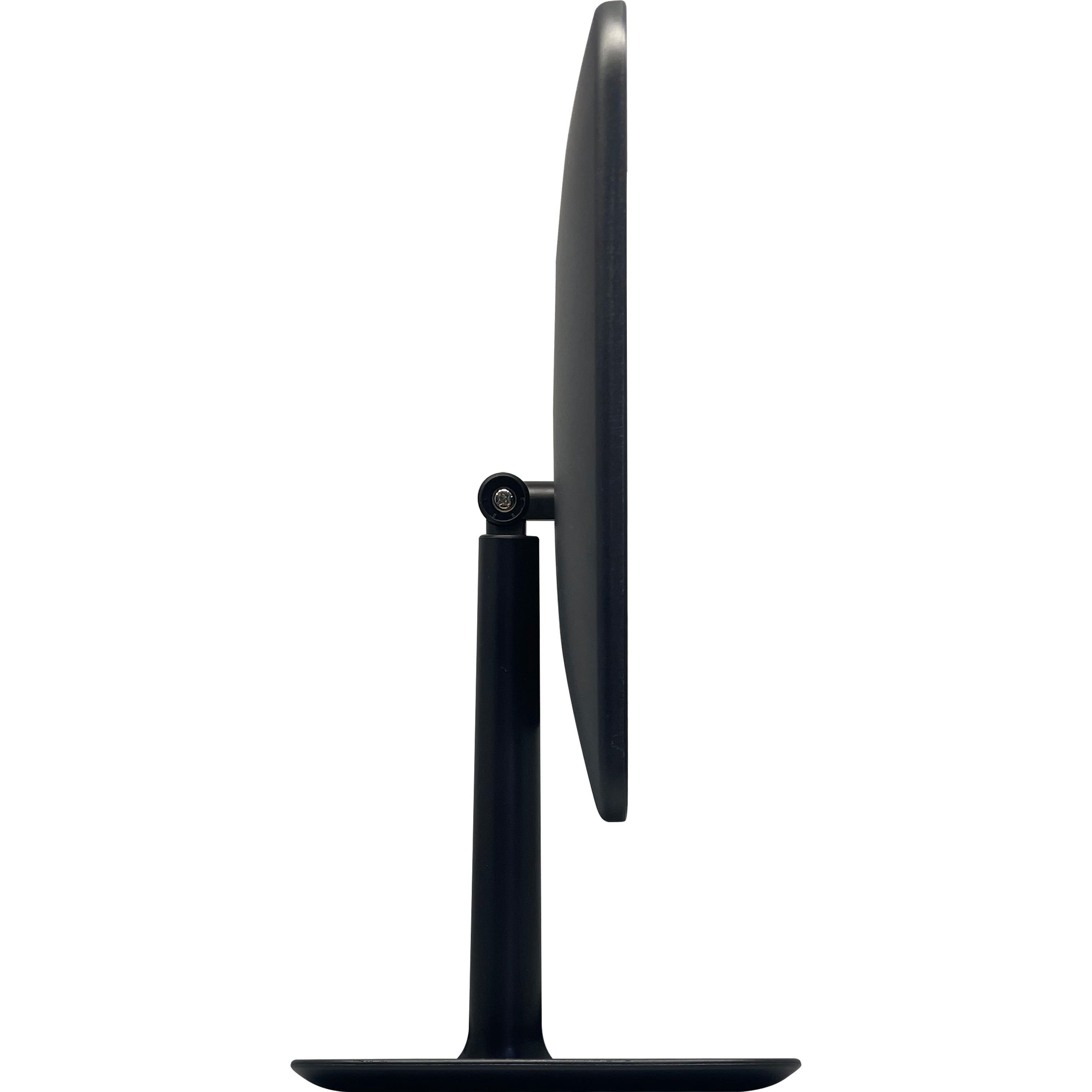 Mainstays LED Lighted Vanity Makeup Mirror with Lights, 5X Magnifying & Storage Tray, Rich Black Finish