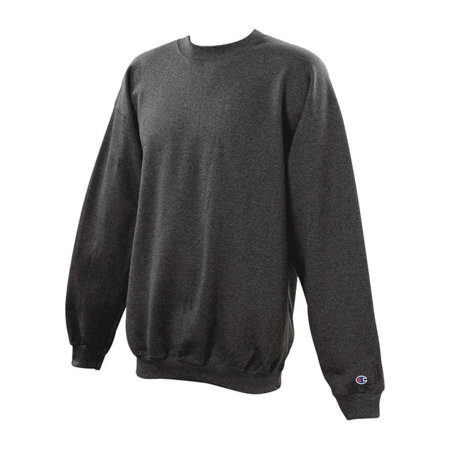 Champion de doble seco y seco Eco Fleece Crew, carbón de leña 3xl Champion suéter