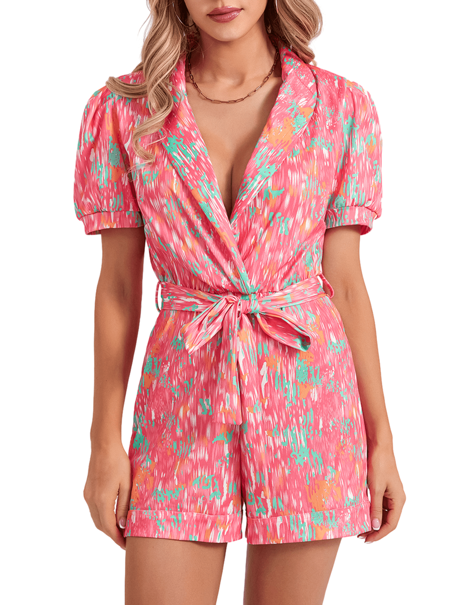 Lamu様 CHLOE V NECK ROMPERS Lamu様 CHLOE V NECK ROMPERS Lamu様