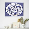 thumbnail image 6 of Logiee Blue And White Porcelain Pattern Print Canvas Wall Art,Canvas Picture Prints with Frame, Wall Art Decorative,Canvas Decorative,Suitable for Living Room Bedroom Office Room 30x40, 6 of 6