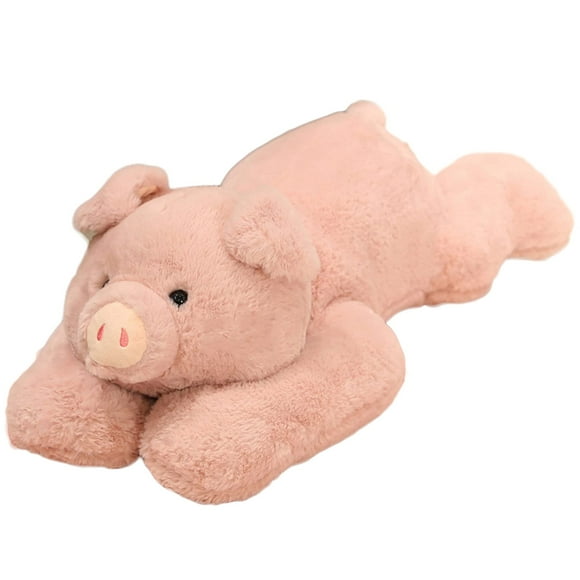 ronivia Weighted Stuffed Animals, Weighted Pig Stuffed Animal Toy Cute Pink Pig Plush Pillow Weighted Plush Animals Toy, 11.8"