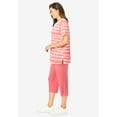 thumbnail image 3 of Woman Within Plus Size 2-Piece Tunic And Capri Set, 3 of 4