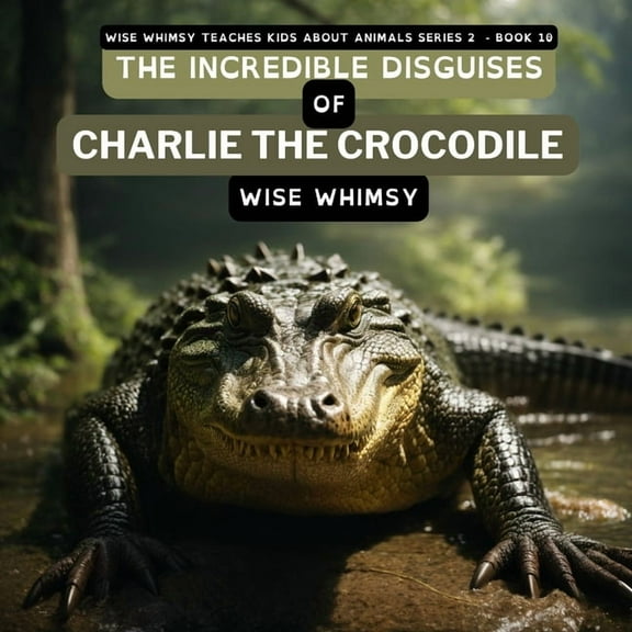Wise Whimsy Teaches Kids about Animals S The Incredible Disguises of Charlie the Crocodile, Book 10, (Paperback)