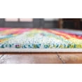 thumbnail image 3 of Unique Loom Indoor Round Striped Modern Area Rugs , 8' 0 x 8' 0 Round, 3 of 6