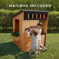 thumbnail image 6 of Backyard Discovery Caraway Cottage Cedar Wooden Playhouse, Play Kitchen, Chalkboard, 6 of 10