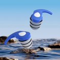 thumbnail image 2 of Bouchons d'Oreilles Antibruit en Silicone Réutilisables pour la Réduction du Bruit Protection Auditive Confortable pour Dormir en Nage Plus de Protection Auditive Bouchons d'Oreilles, 2 of 8