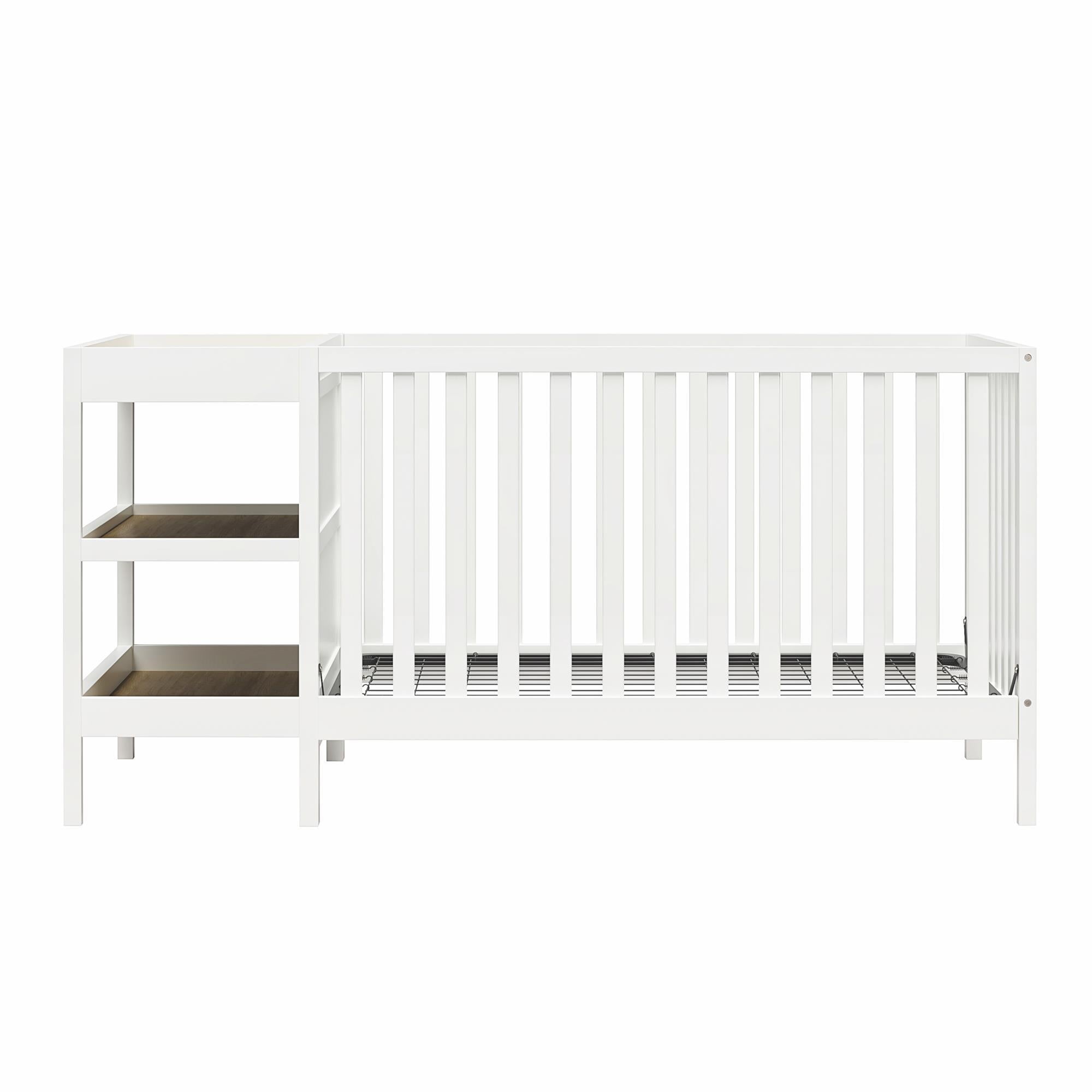 Baby Relax Ema 3-in-1 Convertible Crib & Changer Combo