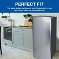 thumbnail image 6 of Koolatron Stainless Steel Compact Fridge with Freezer, 6.2 cu ft (176L), 6 of 7
