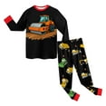 thumbnail image 5 of KPOPLK Baby Boy Sweatsuits Sportswear Toddler Kids Solid Color Outfit Sweatshirt Tops & Pants Clothes Size 6-7 Years,Red, 5 of 5