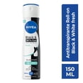 thumbnail image 2 of Antitranspirante NIVEA Black & White invisible black & white fresh spray 150 ml, 2 of 8