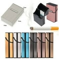 thumbnail image 1 of Boîte à Tabac Support Chaud Poche Cigarette Cigare Rangement Boîtier en Aluminium Métal, 1 of 5