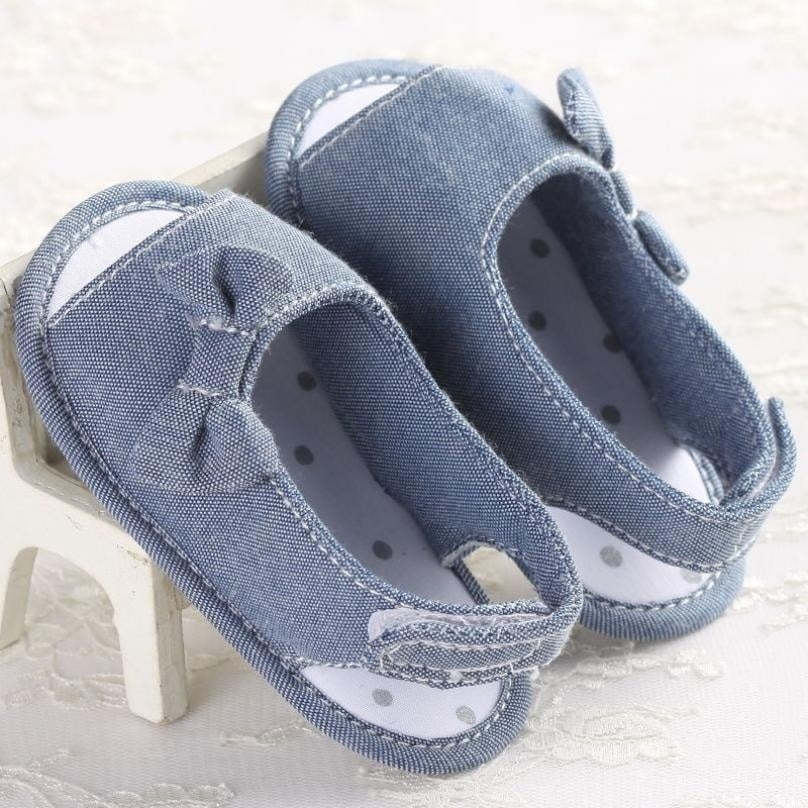 denim shoes for baby girl