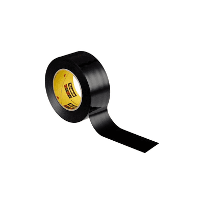3 IN x 36 YD 3M 481 BLACK PLASTIC PRESERVATION SEALING TAPE 1 Roll 