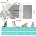 thumbnail image 6 of Cat Bathing Bag Adjustable Cat Grooming Net Bag Anti-bite & Anti-Scratch Cat Bath Washing Restraint Bag, Breathable Mesh Cat Grooming Bag for Shower, Nail Trimming, Injection, 6 of 9