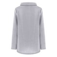 thumbnail image 4 of LYXSSBYX Women Long Sleeve Tops Women Button Long Sleeve Knitting Sweatshirt Pullover Tops Blouse Solid Shirt, 4 of 8