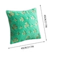 thumbnail image 2 of Fiudx Funda de Almohada Decorativa de San Patricio, Lujosa Tela de Lentejuelas Suaves, Textura Única Que Realza La Experiencia Sensorial, Decoración para El Hogar, Sala de Estar, Dormitorio, 45 X 45, 2 of 5