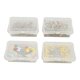 thumbnail image 1 of 4 Boxes Sewing Pins Stainless Steel Ball Head Straight Quilting Pins for Crafting Dressmaker Jewelry DIY Craft and Sewing, 1 of 5