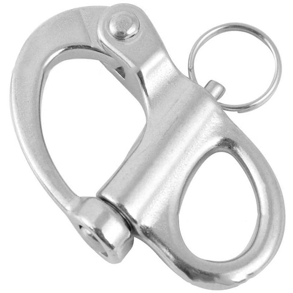 Stainless Steel Fixed Bail Quick Release Snap Shackle for Yacht Diving Kayak