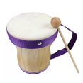thumbnail image 1 of Instrumento de ritmo musical educativo temprano para niños, juguetes de tambor de mano (1 pieza, púrpura) JAMW Sencillez, 1 of 4