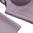 thumbnail image 6 of CHUMUD Womens Full Coverage Front Closure Zip Bra Wireless Support Adjustable Straps Bra Comfort Everyday Wear, 6 of 6