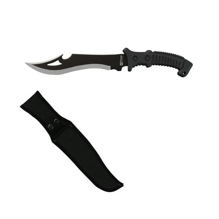 - Tactical Bowie Knife with Ergonomic Handle and Sheath– Survival Fixed Blade Full Tang Stainless Steel Hunting, Camping, Fishing Knife by Whetstone