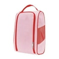 thumbnail image 4 of funtasica Golf Shoes Bag Golf Shoe Carrier Zipper Adults Organizer Portable Storage Bag Pouch for Running Outdoor Camping Pink Red, 4 of 8