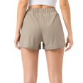 thumbnail image 4 of BLVB Womens High Waisted Running Shorts Quick Dry Athletic Workout Shorts Gym Track Shorts with Pockets, 4 of 5