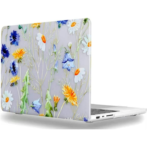 Funda izÜg, carcasa compatible con MacBook Pro de 13 pulgadas modelos: A2338 M1, A2289, A2251, A2159, A1989, A1706, A1708. Watercolor