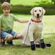 thumbnail image 4 of Zapatos de suela cálida y reflectante impermeable para perros | Juego de 4 | Botas protectoras antideslizantes ajustables para caminar al aire libre | Múltiples tamaños | Calzado para mascotas, 4 of 6