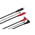 thumbnail image 2 of Cable de interconexión estéreo Hosa CRA-203DJ Dual RCA de 3 m, 2 of 6