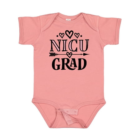 

Inktastic Nicu Graduate Baby Girl Girls Baby Bodysuit