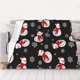 thumbnail image 1 of Manta polar de muñeco de nieve, súper suave y acogedora, ideal para hombres, mujeres, ancianos y niños. Características: súper suave, 40 x 30 pulgadas., 1 of 8