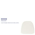 thumbnail image 3 of Flash Furniture Louise Soft Ivory Fabric Chiavari Chair Cushion, 3 of 5