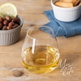 thumbnail image 5 of over&back 16oz Traditional Glassware - Set of 4 Classic Stemless Drinking Glasses for Parties, Get-togethers, and More - Mouth-Blown - Wine Cups for Kitchen and Dining Room - Clear, 5 of 9