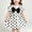 Black, variant on Teylalorva Girls Midi Dress, Cute Graphic Short Sleeve Summer Ruffles Casual Party Sundress Red Size 2
