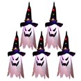 thumbnail image 1 of Lámpara Linterna de sombrero de fantasma de mago brillante con luz intermitente LED para decoración de Halloween (luz de color * 5) Tmvgtek Para estrenar, 1 of 4