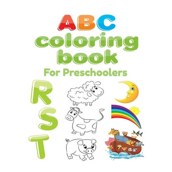 ABC Letter Coloring Book Publishing For Preschoolers Workbook for kids, Ages 3 - 5