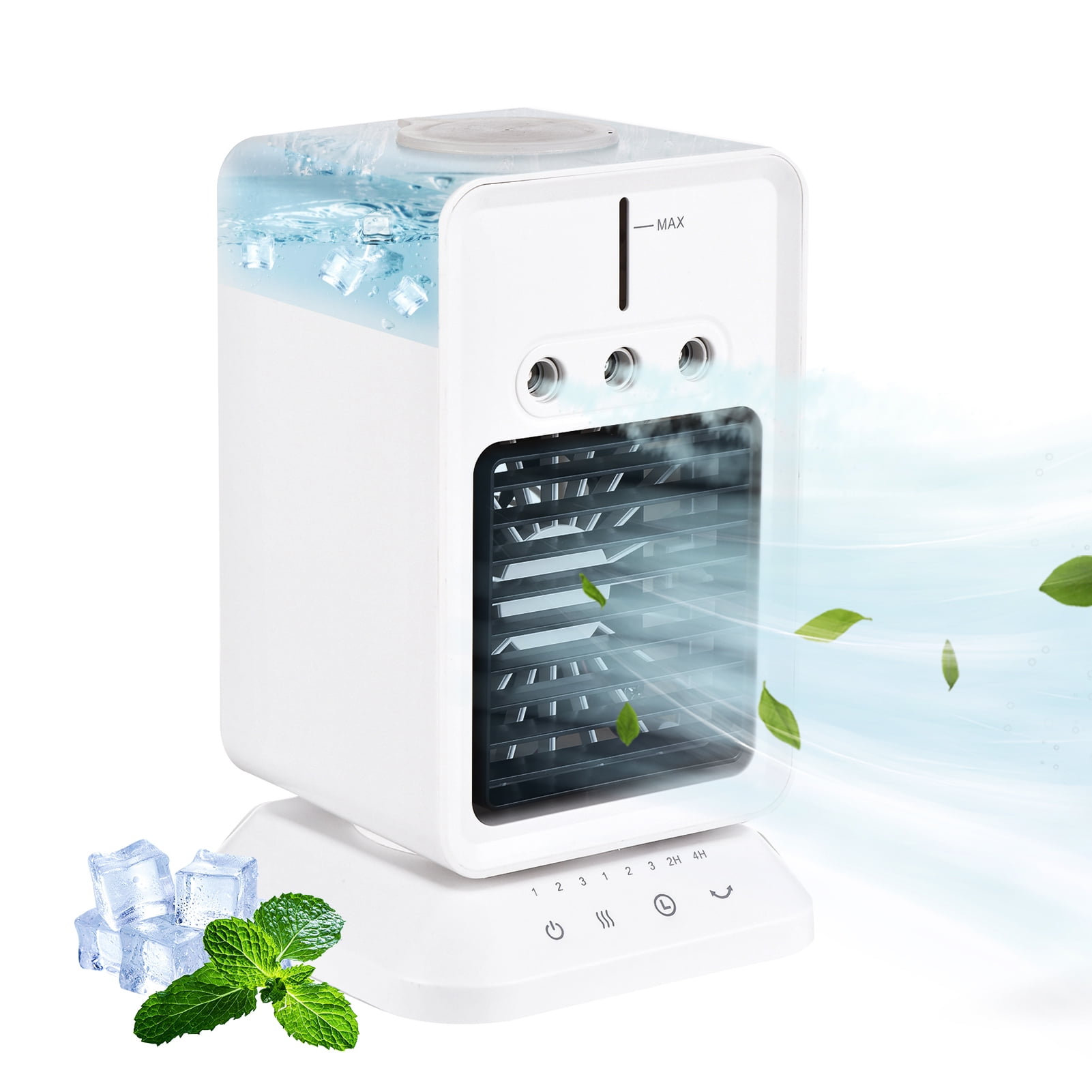 Portable Desk Cooling Fan Mini Air Cooler Room Humidifier with