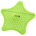 thumbnail image 2 of RV Filtro de drenaje de silicona con forma de estrella de mar, paquete de 3 coladores de drenaje para fregadero de cocina y baño, verde Sailing Electrónica, 2 of 5