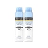 Neutrogena Ultra Sheer Body Mist Sunscreen Broad Spectrum SPF 100+, 2pk- 5 Oz