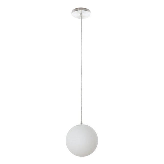 Candil Esfera Vidrio Mate Blanco Lámpara Techo Maxxi Maxxi NA