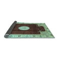 thumbnail image 2 of Ahgly Company Indoor Rectangle Abstract Light Blue Modern Area Rugs, 8' x 12', 2 of 4