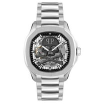Philipp Plein High-Conic Men's Silver Dial  Automatic Watch PWRAA0223