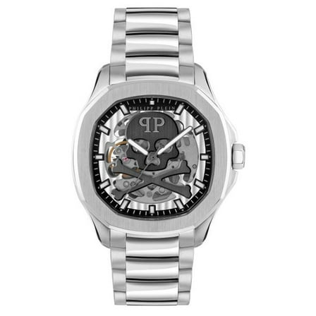 Philipp Plein High-Conic Men's Silver Dial  Automatic Watch PWRAA0223