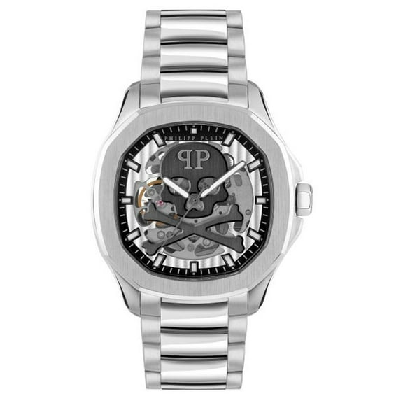 Philipp Plein High-Conic Men's Silver Dial  Automatic Watch PWRAA0223