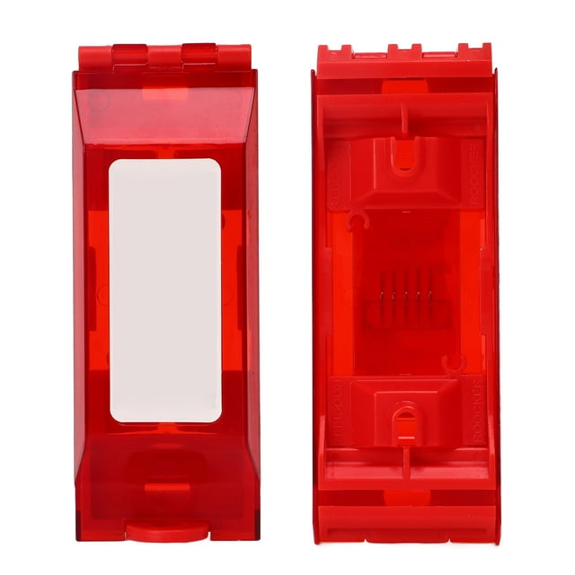 Cubierta De Interruptor De Pared, Diseño Visual, Placa De Cubierta De Interruptor De Bloqueo Fijo Seguro, Caja Fuerte Universal Ligera Para Interruptor Eléctrico