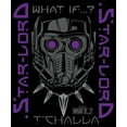thumbnail image 2 of Men's Marvel What if…? Star Lord  Graphic Tee Black 2X Large, 2 of 5