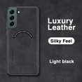 thumbnail image 3 of Funda magnética de cuero de gamuza para Samsung Galaxy, funda de carga inalámbrica Magsafe, S23, S22, S21, Ultra Plus, S21FE, Note 20 Ultra, 3 of 5