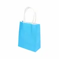 thumbnail image 1 of 10/20/30/50 piezas Mini bolsa de papel Kraft pequeña con asas Bolsa de regalo para festivales Bolsas de compra de dulces de alta calidad, 1 of 5